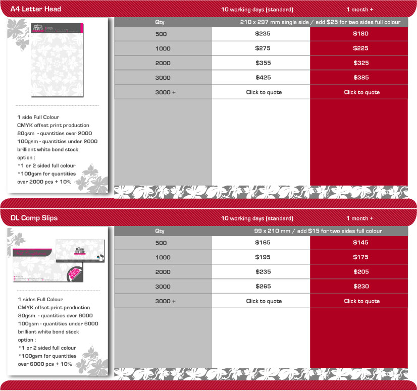 letterheads & compslips